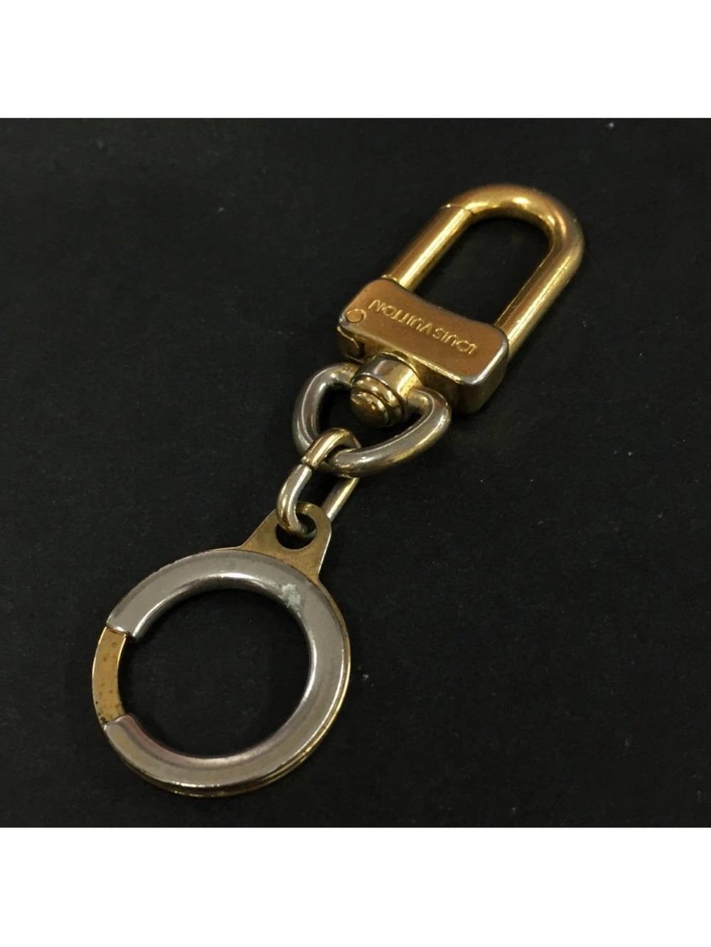 Louis Vuitton Brass Key Ring Bag Charm Clasp 👝